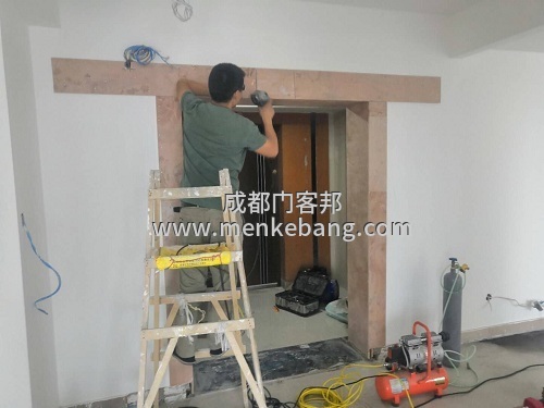 成都辦公室門禁玻璃門案例,公司自動門案例